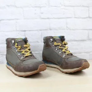LL BEAN Tek 2.5 WP Katahdin Hiking Boots Ash Leather Mesh Size 9.5 M LL Bean Mens Hiking Boots Tek 2.5 Waterproof Insulated  main image 3